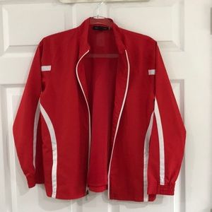 Under armor Youth Large red jacket